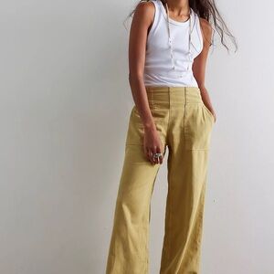 NWT We The Free Breezy Denim Pull On/ Antelop/ Medium